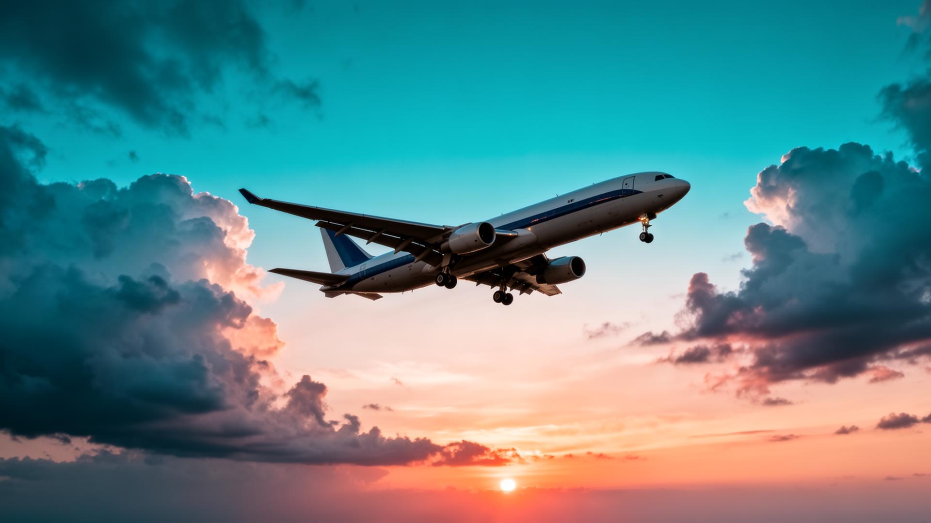 Aircraft in flight